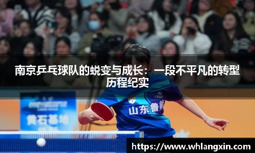 南京乒乓球队的蜕变与成长：一段不平凡的转型历程纪实